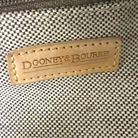 Dooney & Bourke Signature Canvas Leather Shoulder Bag Good Condition - Picture 11 of 16